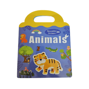 Állatos matricás foglalkoztató füzet