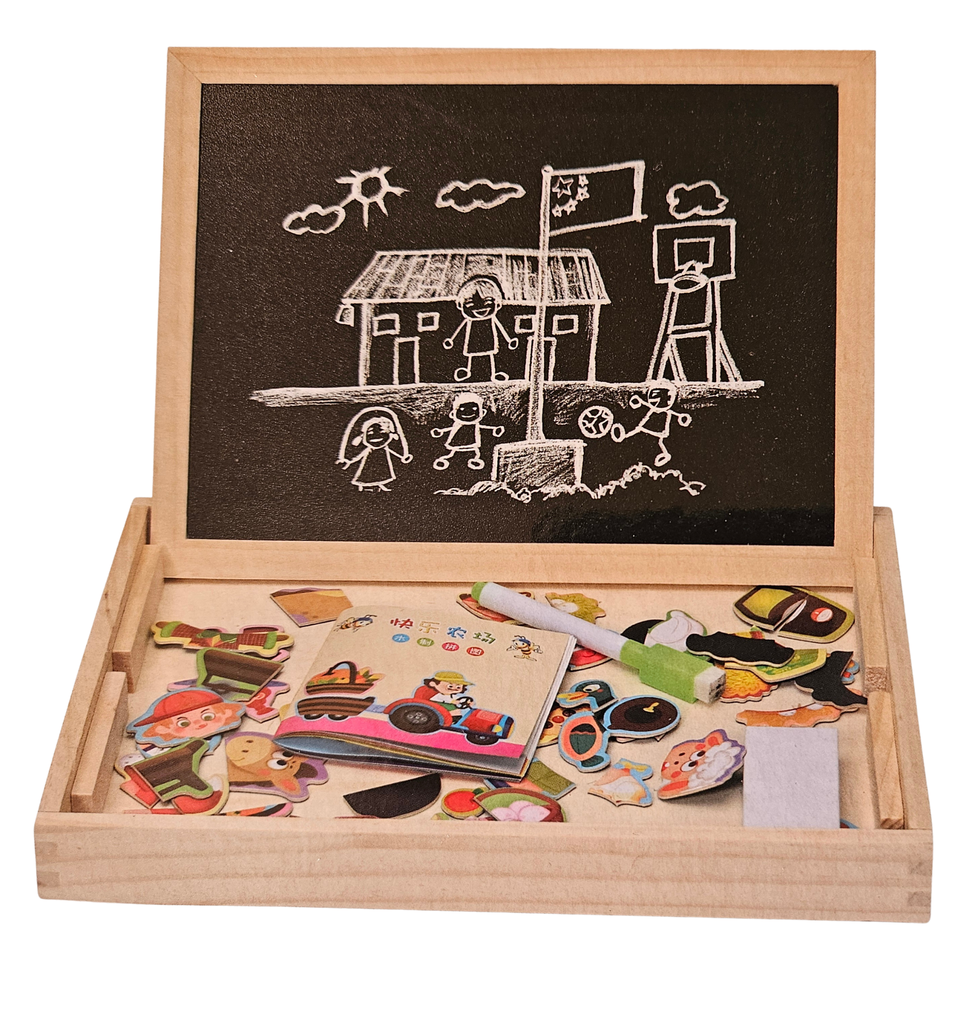 Farmos Mágneses Kirakó és Rajztábla - Image 2