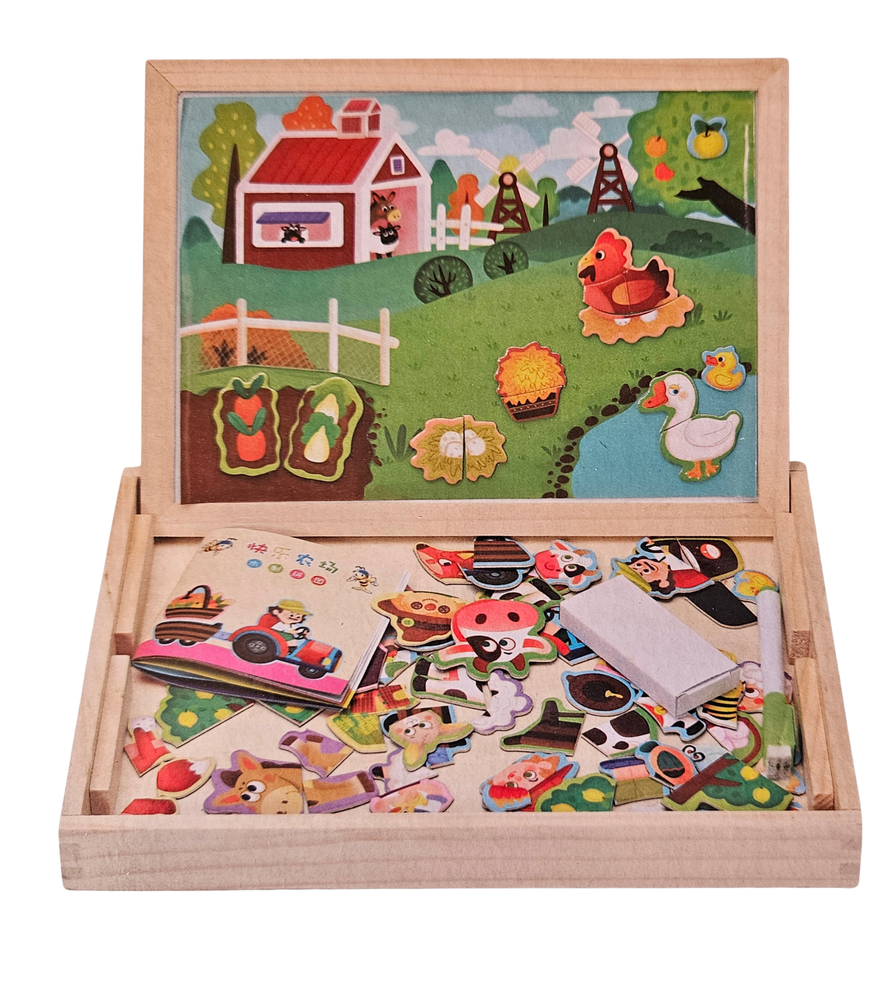 Farmos Mágneses Kirakó és Rajztábla - Image 3